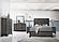 Sierra Foil Grey Bedroom Set by Galaxy Furniture