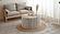 T1009 White Wash Coffee Table by Galaxy Furniture