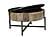 T1216 Rustic Vintage Wooden Round Storage Coffee Table by Galaxy Furniture