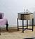 T1216 Rustic Vintage Wooden Round Storage End Table by Galaxy Furniture