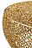 T3502-32 Gold Round Coffee Table by Galaxy Furniture