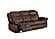 U2200 Domino Coffee Power Reclining Sofa & Power Console Reclining Loveseat w/Power Switch by Global Furniture