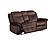 U2200 Domino Coffee Power Reclining Sofa & Power Console Reclining Loveseat w/Power Switch by Global Furniture