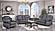 U2200 Domino Granite/Black Microfiber Power Recliner by Global Furniture