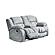 U250 Grey Console Reclining Loveseat by Global Furniture