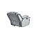 U250 Grey Manual Glider Recliner by Global Furniture
