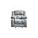 U250 Grey Manual Glider Recliner by Global Furniture