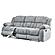 U250 Grey Reclining Sofa by Global Furniture