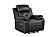 U5050 Blanche Charcoal/Black Power Recliner by Global Furniture