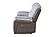 U5050 Light Grey/Dark Grey 30 Reclining Loveseat by Global Furniture