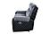 U5914 Grey/Black Console Reclining Loveseat by Global Furniture