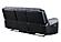 U5914 Grey/Black Reclining Sofa by Global Furniture