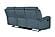 U6024 Dark Grey 9 Reclining Sofa by Global Furniture