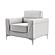 U6109 Light Grey Chair by Global Furniture