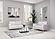 U6109 Light Grey Loveseat by Global Furniture