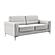 U6109 Light Grey Sofa & Loveseat, Chair by Global Furniture