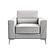 U6109 Light Grey Sofa & Loveseat, Chair by Global Furniture