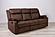 U7303 Coffee Reclining Sofa & Console Reclining Loveseat, Glider Recliner by Global Furniture