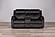 U7303 Granite Reclining Sofa & Console Reclining Loveseat, Glider Recliner by Global Furniture