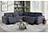U8177 Charcoal Sectional by Global Furniture