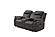 U8517 Grey Console Reclining Loveseat by Global Furniture