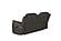 U8517 Grey Console Reclining Loveseat by Global Furniture