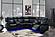 Um02 Black Sectional by Global Furniture