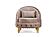 Vanessa Taupe Velvet Sofa, Loveseat & Chair by Galaxy Furniture