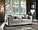 Velencia Cream Velvet Sofa, Loveseat & Chair by Galaxy Furniture