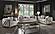 Velencia Silver Velvet Fabric Upholstery Chair by Galaxy Furniture
