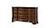 Vintage Dark Walnut Wood Bedroom Set by Galaxy Furniture