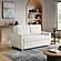 Serta&reg; Gleason Full Convertible Loveseat in Ivory by Lifestyle