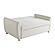 Serta&reg; Gleason Full Convertible Loveseat in Ivory by Lifestyle
