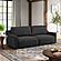 Serta&reg; Granger Queen Convertible Sofa in Black by Lifestyle