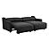 Serta&reg; Granger Queen Convertible Sofa in Black by Lifestyle