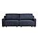 Serta&reg; Granger Queen Convertible Sofa in Navy by Lifestyle