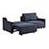 Serta&reg; Granger Queen Convertible Sofa in Navy by Lifestyle
