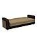 Harmony Sofa Brown PU by Casamode