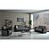 Harmony Loveseat Gray PU by Casamode