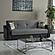 Harmony Sofa Gray PU by Casamode
