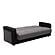 Harmony Sofa Gray PU by Casamode