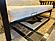 Futon Set - Full Size - Madison Black Metal Futon Frame, Mattress w/Removable Solid Cover