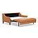 Harmony Sofa Bed Sleeper Maude Slate Fabric by Slofa