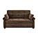 Serta&reg; Harper Queen Convertible Sofa in Brown by Lifestyle