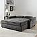 Serta&reg; Harper Queen Convertible Sofa in Gray by Lifestyle