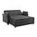 Serta&reg; Harper Queen Convertible Sofa in Gray by Lifestyle