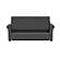 Serta&reg; Harper Queen Convertible Sofa in Gray by Lifestyle