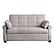 Serta&reg; Harper Queen Convertible Sofa in Steel by Lifestyle