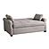 Serta&reg; Harper Queen Convertible Sofa in Steel by Lifestyle