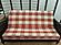 Premium Heavy Texture Hartwood Papaya Futon Cover by Prestige